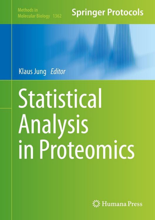 Produktbild: Statistical Analysis in Proteomics