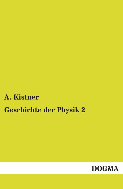 Produktbild: Geschichte der Physik 2
