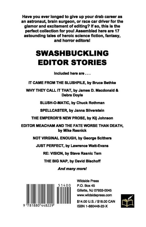Produktbild: Swashbuckling Editor Stories