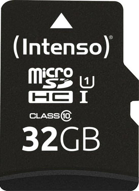Produktbild: Intenso 32GB microSDHC Performance microSD-Karte 32 GB Class 10 UHS-I Wasserdicht