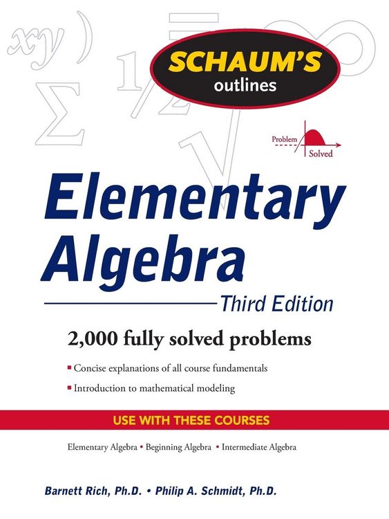 Produktbild: SO ELEMENTARY ALGEBRA 3E REV