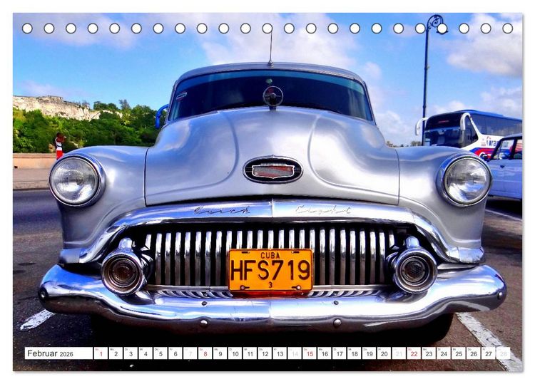 Produktbild: American Classics (Tischkalender 2026 DIN A5 quer), CALVENDO Monatskalender