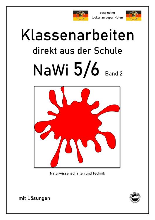 Produktbild: NaWi 5/6, Band 2, Klassenarbeiten direkt aus der Schule mit L&ouml;sungen