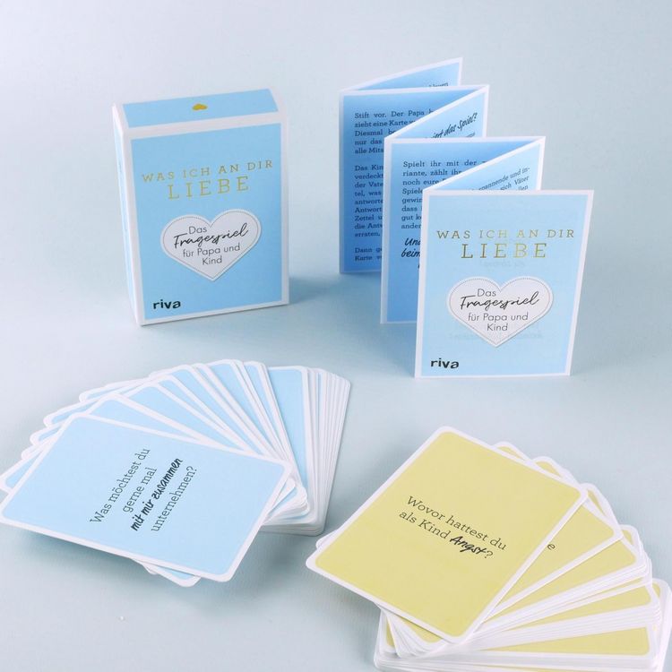 Produktbild: Was ich an dir liebe &ndash; Das Fragespiel f&uuml;r Papa und Kind