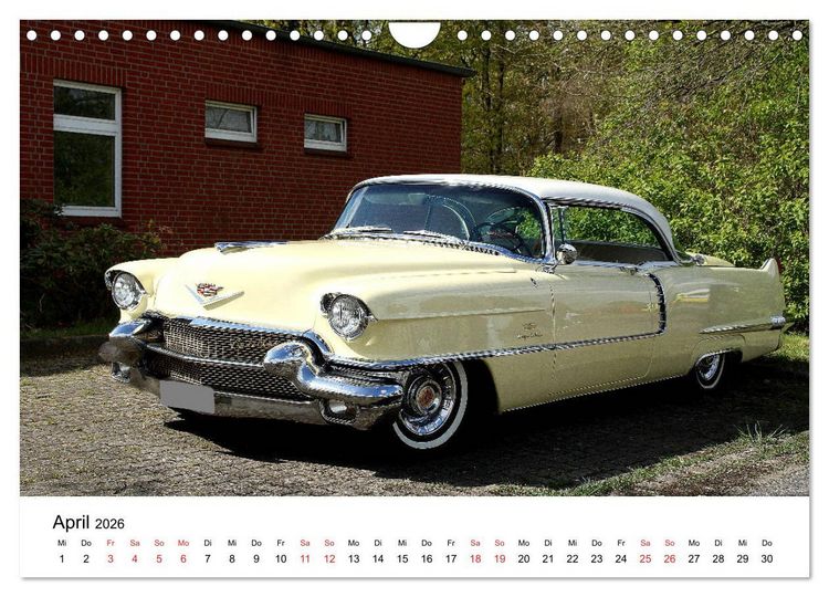 Produktbild: Oldtimer aller Art (Wandkalender 2026 DIN A4 quer), CALVENDO Monatskalender