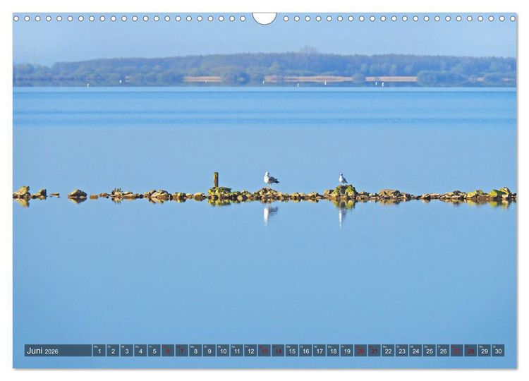 Produktbild: D&uuml;mmer, Malerische See-Momente (Wandkalender 2026 DIN A3 quer), CALVENDO Monatskalender
