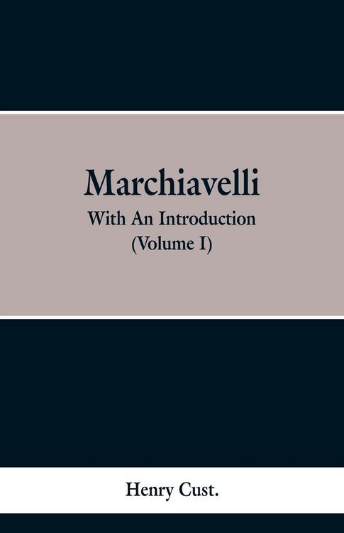 Produktbild: Machiavelli