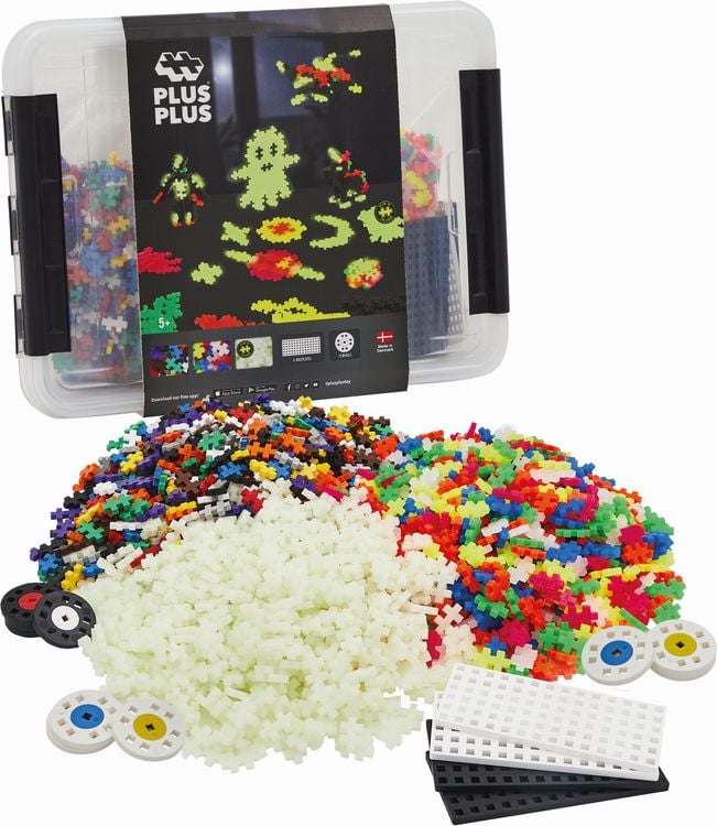 Produktbild: PLUS PLUS - 2000 Kreativ Bausteine Basic XXL