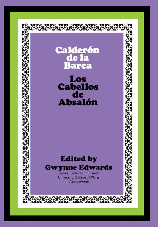 Produktbild: Calder&oacute;n de la Barca: Los Cabellos de Absal&oacute;n