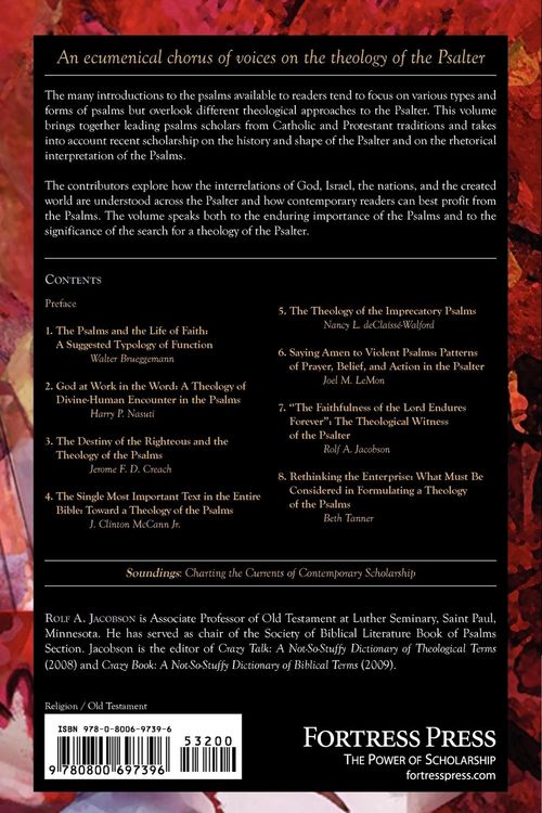 Produktbild: Soundings in the Theology of Psalms