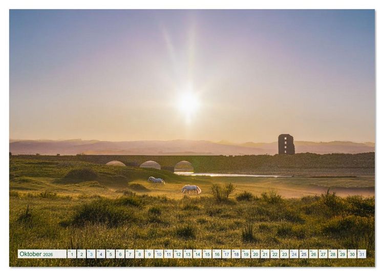 Produktbild: Irland - Unterwegs auf dem Wild Altantic Way (Tischkalender 2026 DIN A5 quer), CALVENDO Monatskalender
