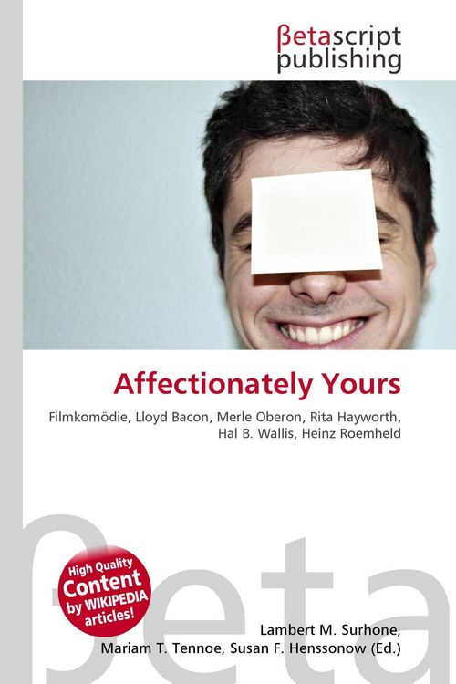 Produktbild: Affectionately Yours
