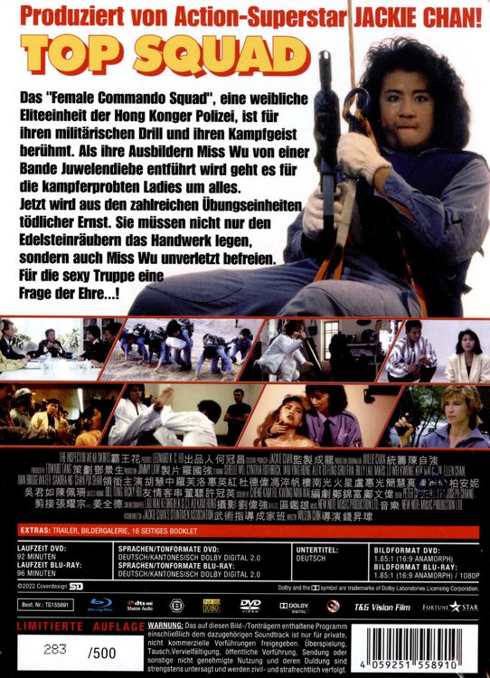 Produktbild: Top Squad - Mediabook - Cover B - Limited Edition auf 500 St&uuml;ck (Blu-ray+DVD)