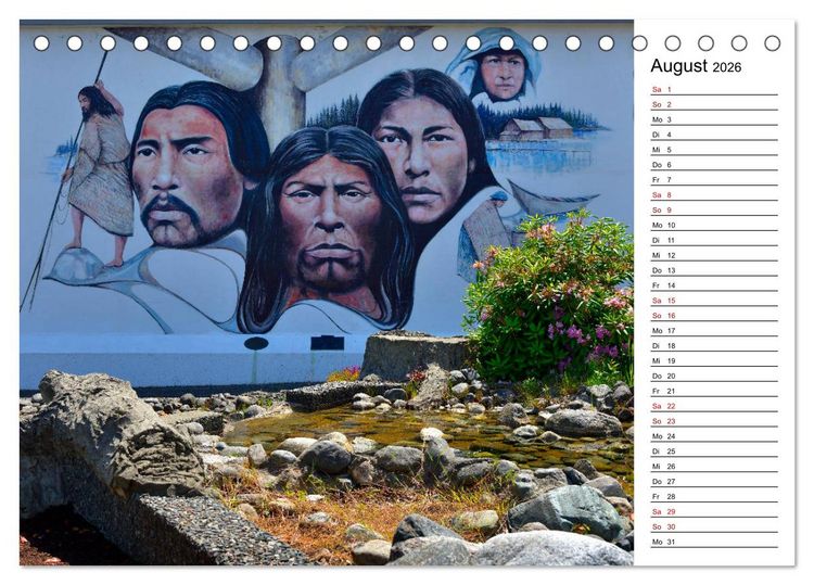 Produktbild: Vancouver Island - Perle im Kanadischen Westen (Tischkalender 2026 DIN A5 quer), CALVENDO Monatskalender