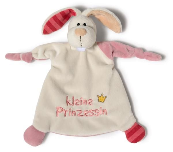 Produktbild: NICI Schmusetuch Hase kleine Prinzessin 25x25cm