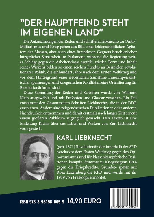 Produktbild: "Der Hauptfeind steht im eigenen Land!"