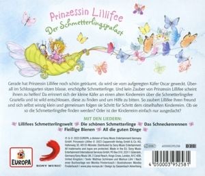 Produktbild: CD H&ouml;rspiel: Prinzessin Lillifee - Der Schmetterlingspalast