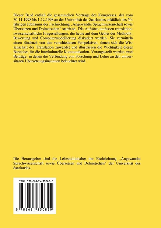 Produktbild: Modelle der Translation