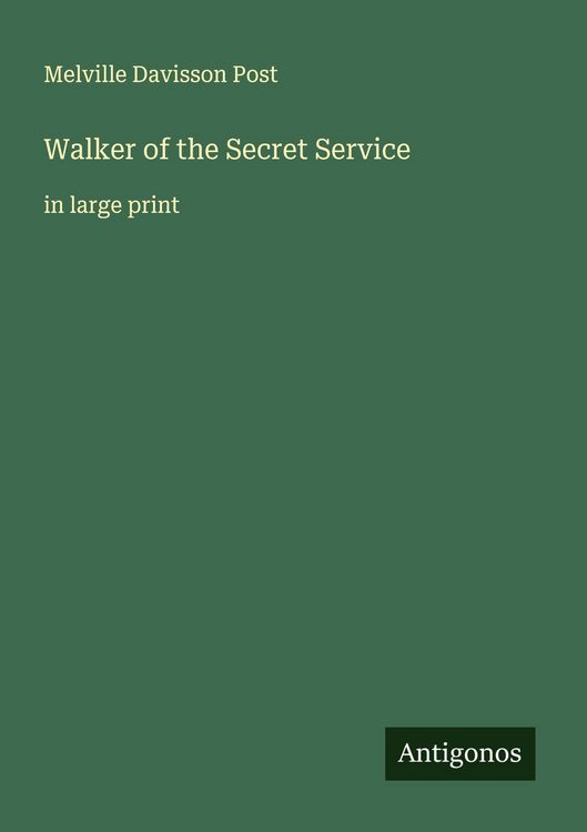 Produktbild: Walker of the Secret Service