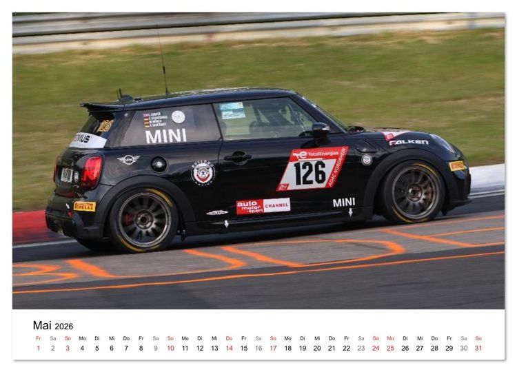 Produktbild: John Cooper Motorsport (Wandkalender 2026 DIN A2 quer), CALVENDO Monatskalender