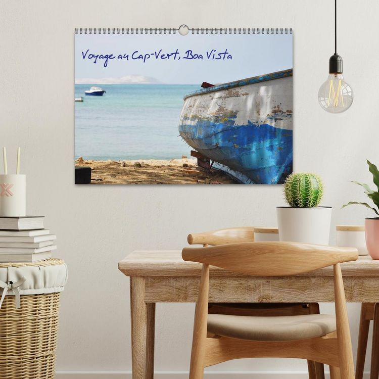 Produktbild: Voyage au Cap-Vert, Boa Vista (Calendrier mural 2026 DIN A3 vertical), CALVENDO calendrier mensuel