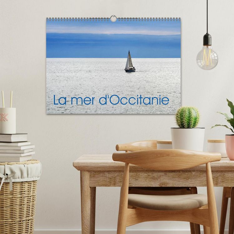 Produktbild: La mer d'Occitanie (Calendrier mural 2026 DIN A3 vertical), CALVENDO calendrier mensuel
