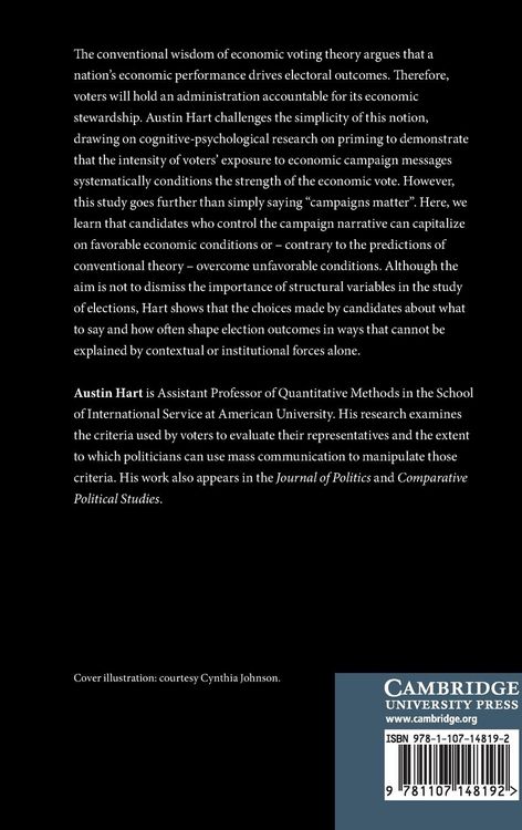 Produktbild: Economic Voting