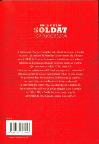 Produktbild: Sur la piste du soldat inconnu