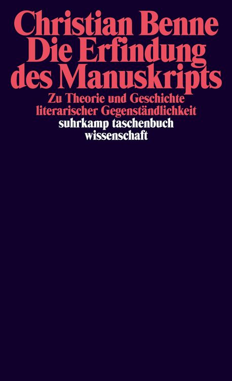 Produktbild: Die Erfindung des Manuskripts