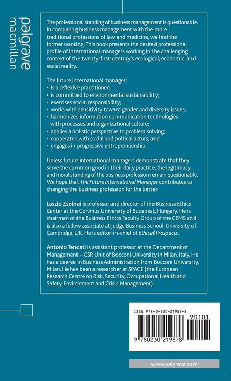 Produktbild: The Future International Manager