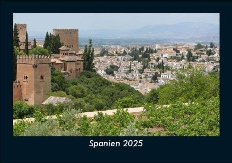 Produktbild: Spanien 2025 Fotokalender DIN A5
