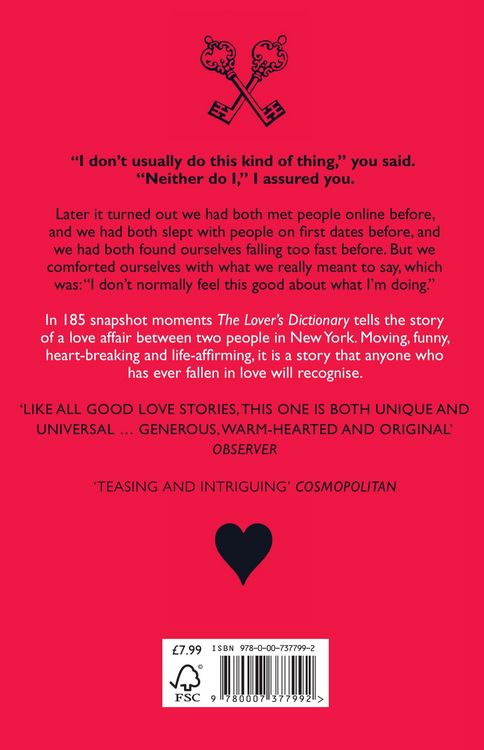 Produktbild: The Lover's Dictionary