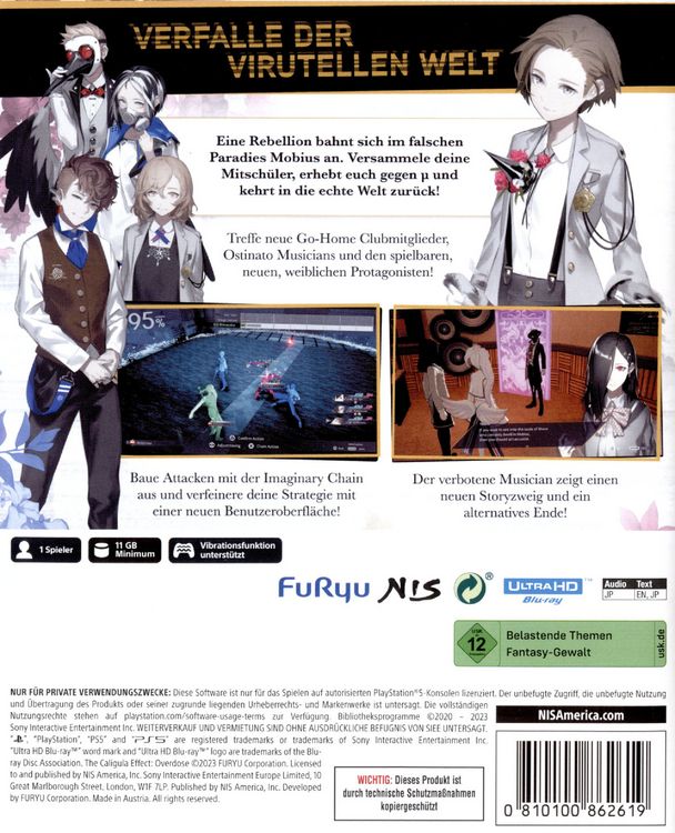 Produktbild: The Caligula Effect: Overdose