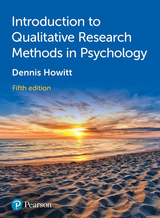Produktbild: Introduction to Qualitative Research Methods in Psychology