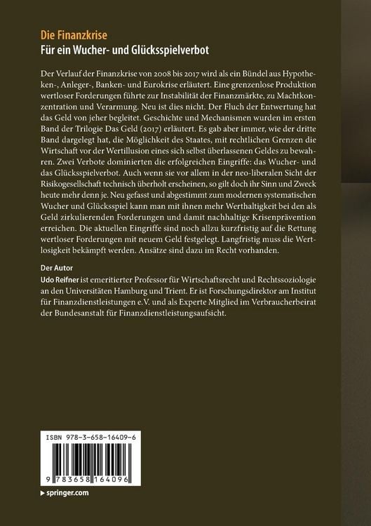 Produktbild: Die Finanzkrise
