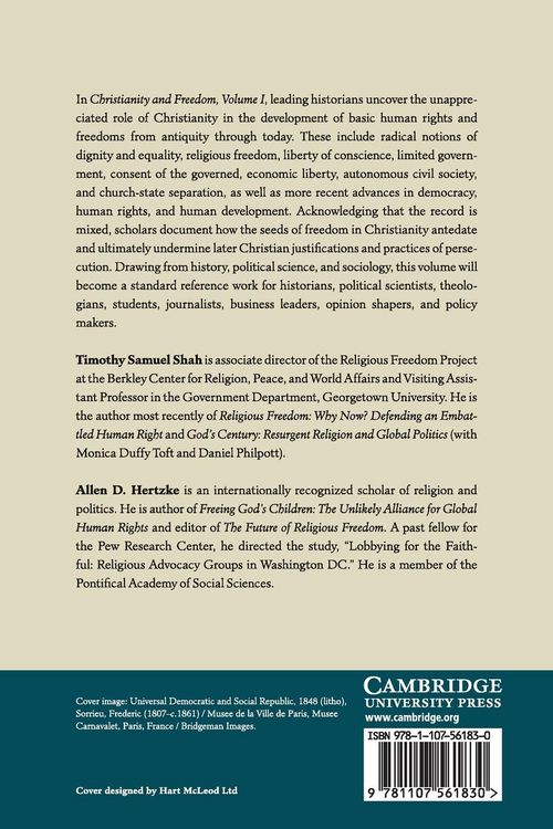 Produktbild: Christianity and Freedom