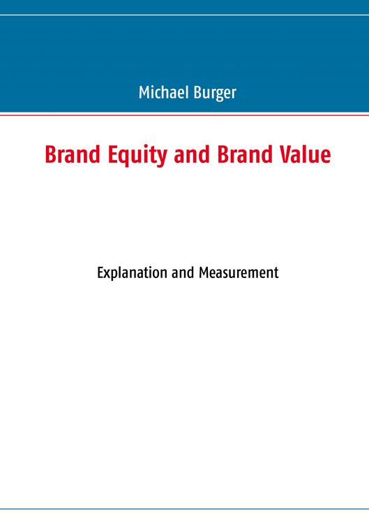 Produktbild: Brand Equity and Brand Value