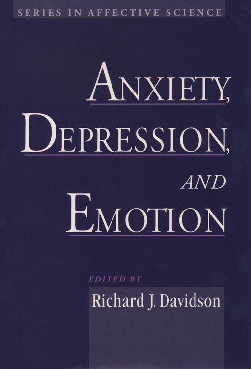 Produktbild: Anxiety, Depression, and Emotion