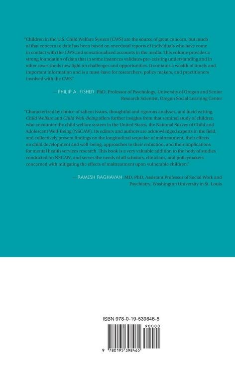 Produktbild: Child Welfare and Child Well-Being