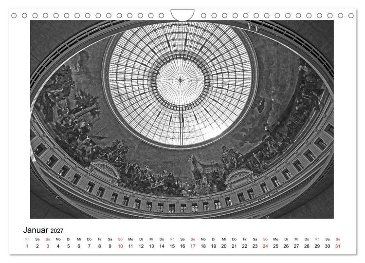 Produktbild: Paris vive la m&eacute;tropole (Wandkalender 2027 DIN A4 quer), CALVENDO Monatskalender
