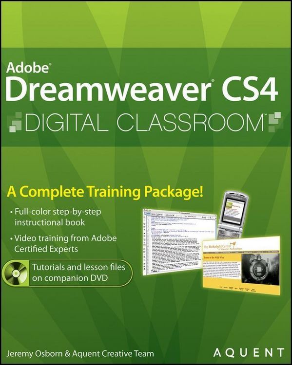 Produktbild: Dreamweaver CS4 Digital Classroom