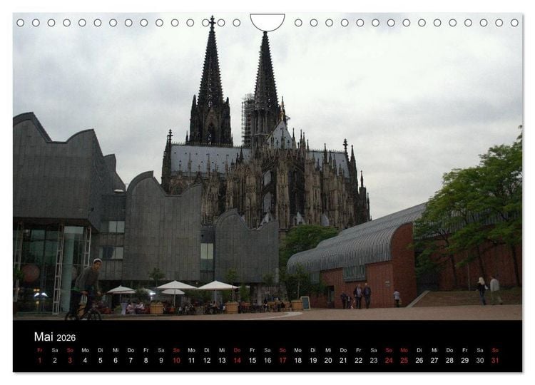 Produktbild: K&Ouml;LN-Kalender (Wandkalender 2026 DIN A4 quer), CALVENDO Monatskalender