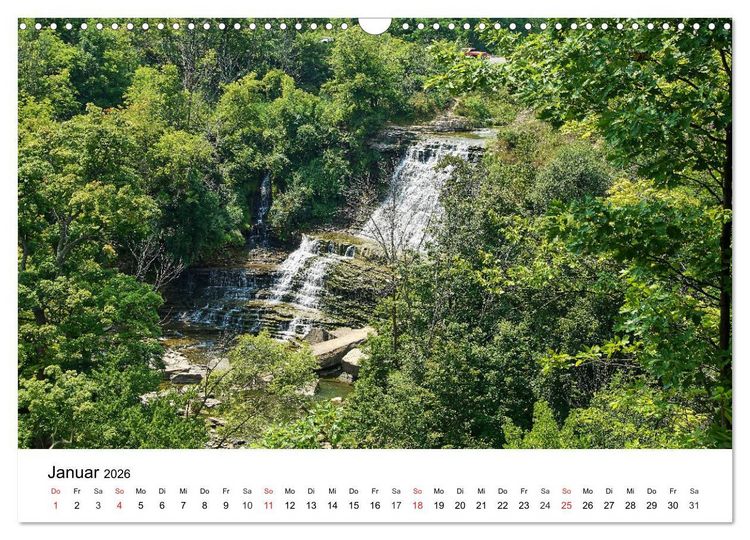 Produktbild: Ontario - Der S&uuml;den (Wandkalender 2026 DIN A3 quer), CALVENDO Monatskalender