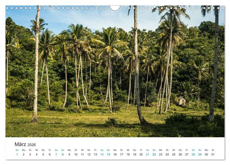 Produktbild: Philippinen - dem Paradies ganz nah (Wandkalender 2026 DIN A3 quer), CALVENDO Monatskalender