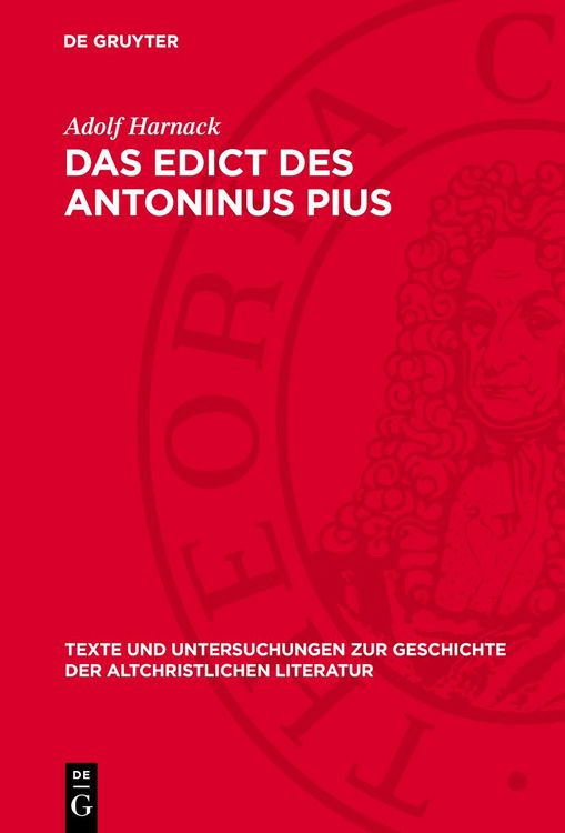 Produktbild: Das Edict des Antoninus Pius
