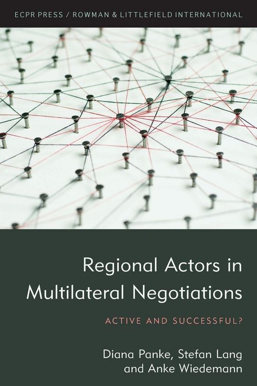 Produktbild: Regional Actors in Multilateral Negotiations