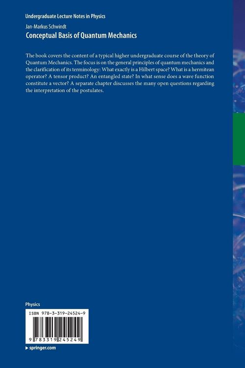 Produktbild: Conceptual Basis of Quantum Mechanics