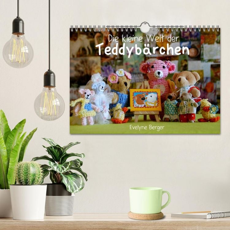 Produktbild: Die kleine Welt der Teddyb&auml;rchen (Wandkalender 2026 DIN A4 quer), CALVENDO Monatskalender