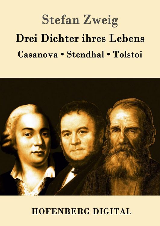 Produktbild: Drei Dichter ihres Lebens