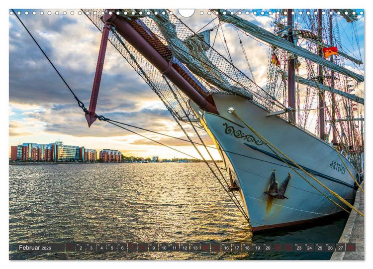 Produktbild: Wilhelmshaven - Bezaubernde Momente (Wandkalender 2026 DIN A3 quer), CALVENDO Monatskalender